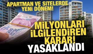 Apartman ve Siteler İçin KVKK’dan Flaş Yasak!