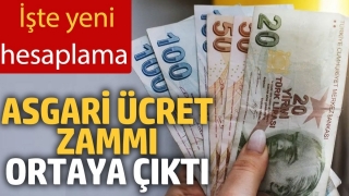 Asgari &Uuml;cret Zammı Ortaya &Ccedil;ıktı: İşte Yeni Hesaplama