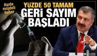 Aşıda m&uuml;jdeli haber! Geri sayım başladı