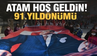Atat&uuml;rk&rsquo;&uuml;n Isparta&rsquo;yı Teşrifinin 91. Yıld&ouml;n&uuml;m&uuml;