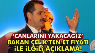 Bakan &Ccedil;elik&rsquo;ten &lsquo;et fiyatı&rsquo; a&ccedil;ıklaması
