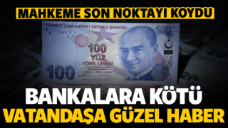 Bankaya k&ouml;t&uuml; vatandaşa iyi haber!