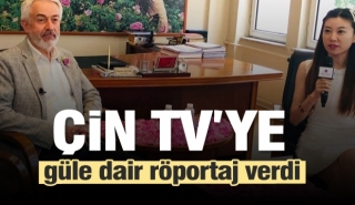 Başdeğirmen, &Ccedil;in TV&rsquo;sine g&uuml;le dair r&ouml;portaj verdi
