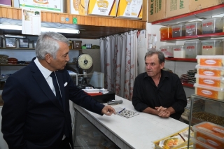 Başkan Günaydın Isparta esnaf ziyaretinde bulundu