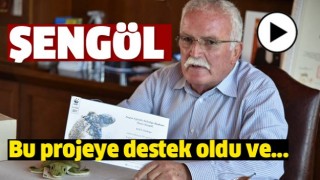 BAŞKAN ŞENG&Ouml;L O PROJEYE DESTEK OLDU VE...