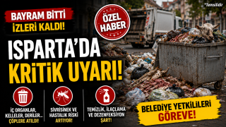 Bayram Bitti Ama İzleri Kaldı: G&ouml;zler Temizlik ve İla&ccedil;lama &Ccedil;alışmalarında
