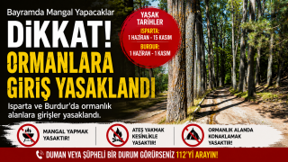 Bayram Öncesi Kritik Uyarı: Ormanlara Giriş Yasaklandı