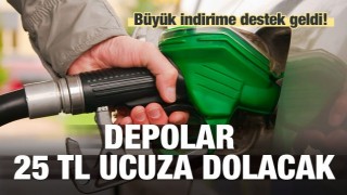 Benzinde ÖTV müjdesi! Depolar ucuza dolacak