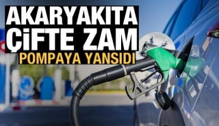 Benzine ve Motorine Zam Geldi: Fiyatlar Pompa Fiyatlarına Yansıdı