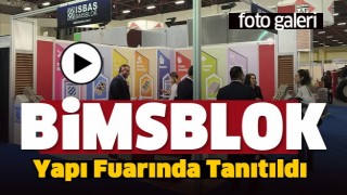 BİMSBLOK YAPI FUARINDA G&Ouml;R&Uuml;C&Uuml;YE &Ccedil;IKTI