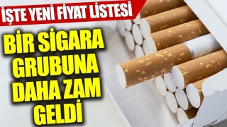 Bir Sigara Grubuna Daha Zam: İşte Yeni Fiyatlar