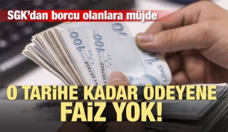 Borcu olanlar dikkat! O tarihe kadar ödeyene faiz yok