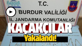 Burdur'da tarihi eser ka&ccedil;ak&ccedil;ıları yakalandı