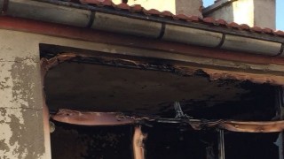 Çatı katındaki yangın korkuttu