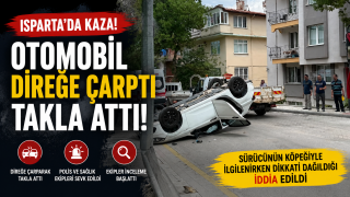 Çayboyu'nda Kaza: Otomobil Takla Attı