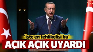 Cumhurbaşkanı Erdoğan'dan &ccedil;ok &ouml;nemli uyarı