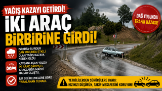 Dağ Yolunda Yağış Kazası