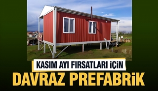 Davraz Prefabrik'te Kasım Ayı &Ouml;zel Fırsatları Sizi Bekliyor!