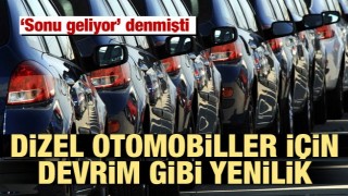Dizel otomobiller i&ccedil;in devrim gibi yenilik