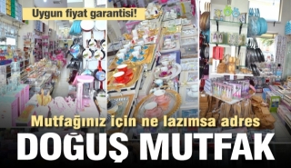 DOĞUŞ MUTFAK'TAN ALIRKEN KAZANIN!