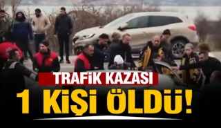 Eğirdir&rsquo;de Trafik Kazası: 1 &Ouml;l&uuml;, 3 Ağır Yaralı