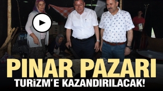 EĞİRDİR TARİHİ PINAR PAZARI TURİZM&rsquo;E KAZANDIRILACAK