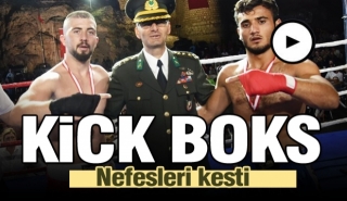 Eğirdir'de Kick Boks Zafer Kupası Maçları nefesleri kesti