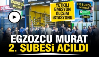 EGZOZCU MURAT'IN 2. ŞUBESİ DUALARLA A&Ccedil;ILDI