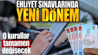 Ehliyet Sınavlarında Yeni D&ouml;nem: Kurallar Değişiyor