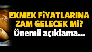 Ekmek fiyatlarıyla ilgili &ouml;nemli a&ccedil;ıklama!
