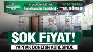 EKREM COŞKUN D&Ouml;NER'DE KAMPANYA