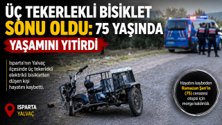 Elektrikli Bisikletten D&uuml;şt&uuml;, Hayatını Kaybetti