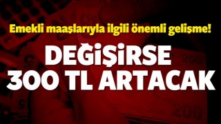 Emekli aylıklarıyla ilgili &ouml;nemli gelişme
