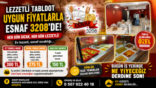 ESNAF 3208&rsquo;den Isparta&rsquo;da ev lezzetinde tabldot keyfi