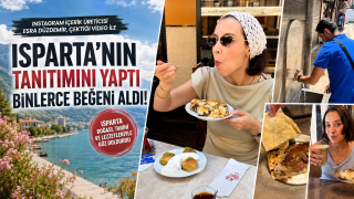 Esra D&uuml;zdemir&rsquo;in Isparta Videosu Sosyal Medyada İlgi G&ouml;rd&uuml;