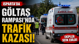 G&ouml;ltaş Rampasında Trafik Kazası