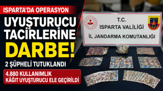 G&ouml;nen&rsquo;de Uyuşturucu Operasyonu