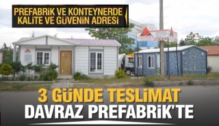 3  G&Uuml;NDE TESLİMAT İ&Ccedil;İN DAVRAZ PREFABRİK!