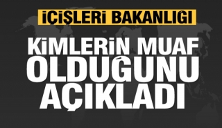 Haber: ​İ&ccedil;işleri Bakanlığı'ndan son dakika a&ccedil;ıklaması!