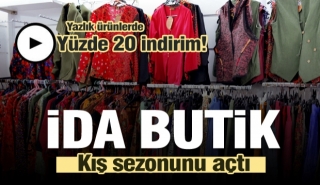 İDA BUTİK'TE KIŞ SEZONU BAŞLADI...ETNİK OTANTİK VE ORGANİK