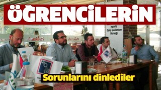 IGİAD &Ouml;ĞRENCİLERİ DİNLEDİ