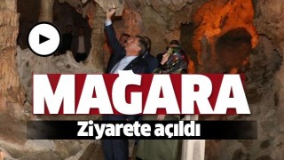 İNSUYU MAĞARASI ZİYARETE A&Ccedil;ILDI