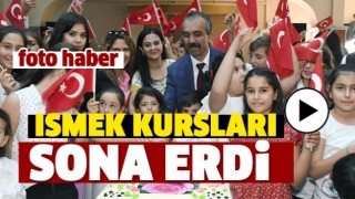 ​ISMEK YAZ KURSLAR T&Ouml;RENLE SONA ERDİ