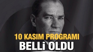 Isparta’da 10 Kasım Atatürk’ü Anma Programı Belli Oldu