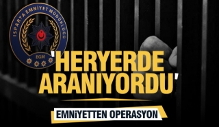 Isparta’da 15 Yıl Hapis Cezasıyla Aranan Şahıs Yakalanarak Tutuklandı

