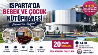 Isparta&rsquo;da Bebek ve &Ccedil;ocuk K&uuml;t&uuml;phanesi A&ccedil;ılıyor