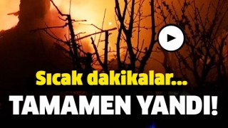 Isparta&rsquo;da &ccedil;ıkan yangında bir ev kullanılamaz hale geldi 