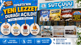 Isparta&rsquo;da Doğal Lezzetlerin Yeni Adresi A&ccedil;ıldı S&uuml;t&ccedil;&uuml;&uuml;&uuml; Şark&uuml;terim