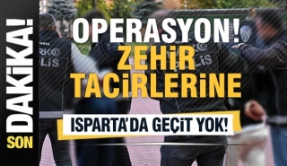 Isparta’da Eroin Operasyonu: 1 Kişi Hakkında İşlem Başlatıldı