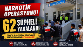 Isparta&rsquo;da Narkotik Operasyonu